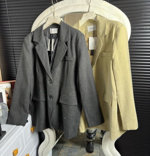 Formal One Piece Single Breasted Blazers